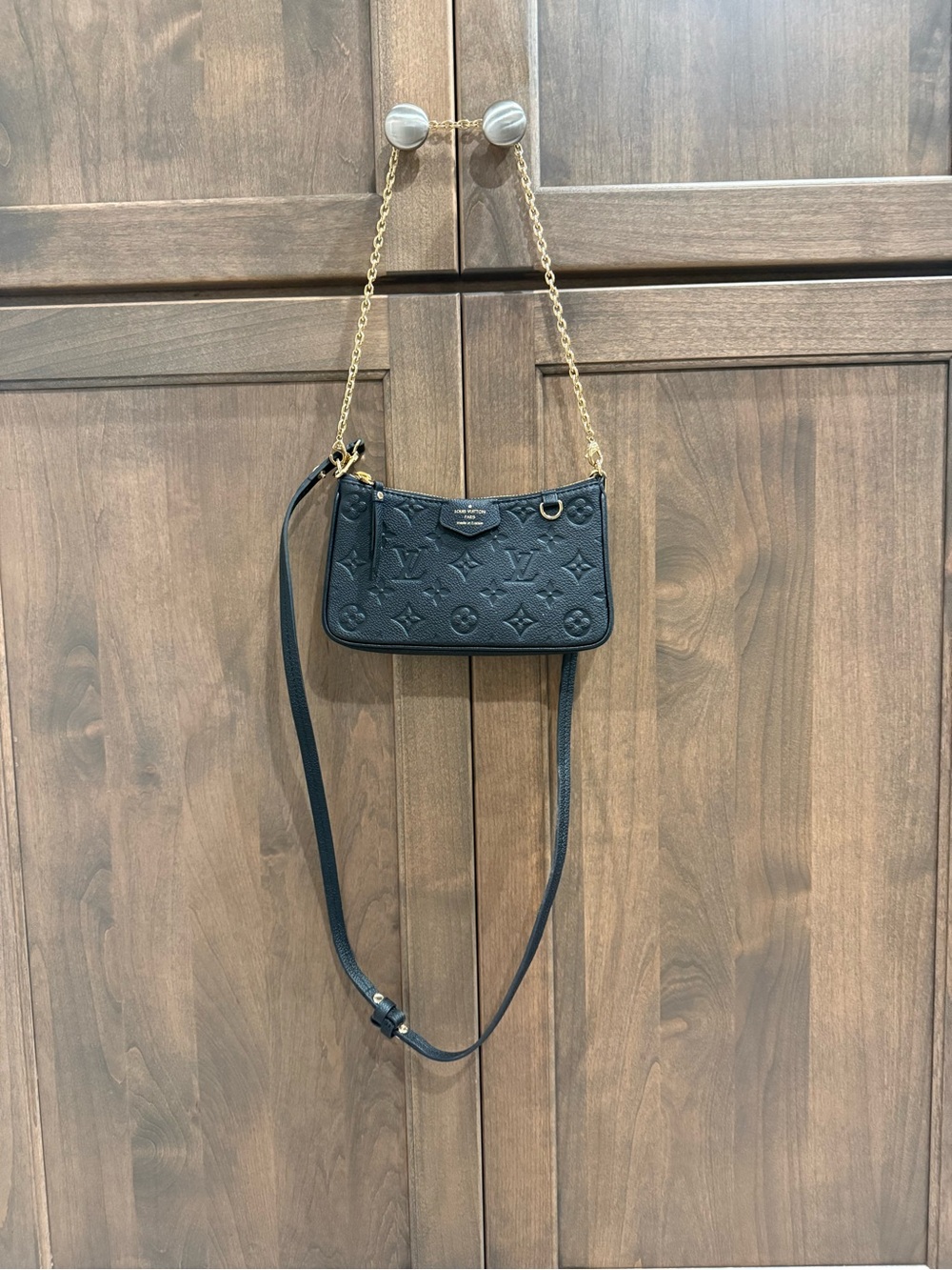 Louis Vuitton Black Easy On Pouch